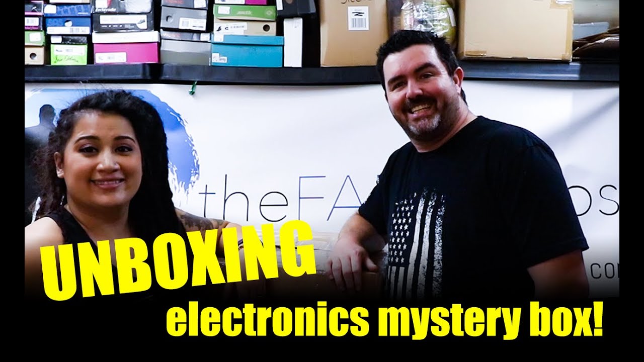 ELECTRONICS MYSTERY BOX from a New Supplier | Unboxing | The Family Flips