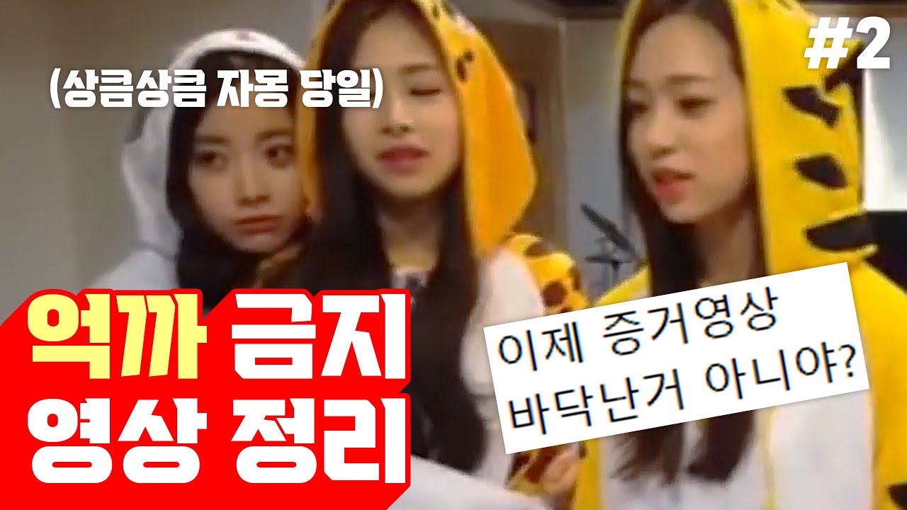 "증거영상 더 있어?" 에이프릴 억까 영상 정리 #2