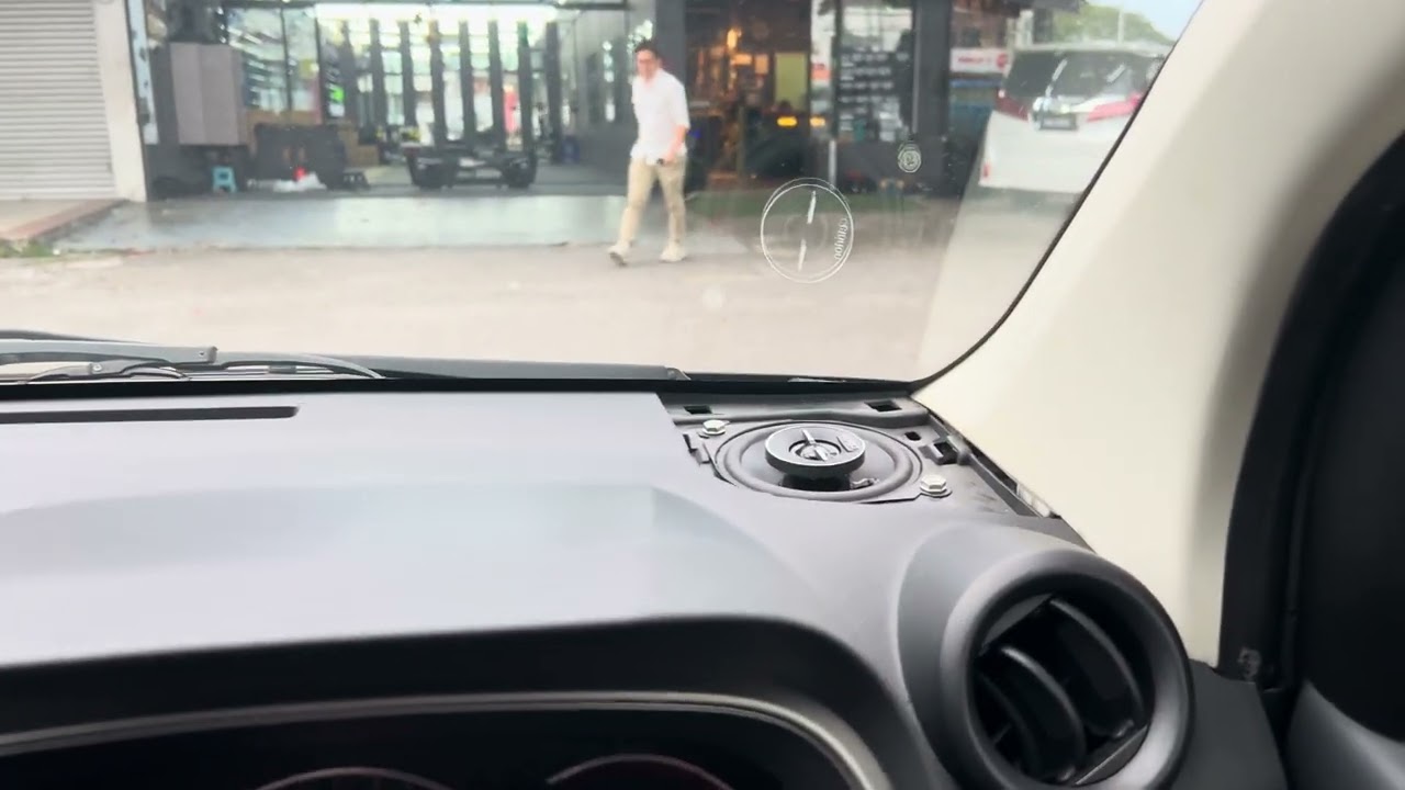 Clarion 4” Proton Perodua Plug & Play 2 Way Coaxial Speaker Sound Test