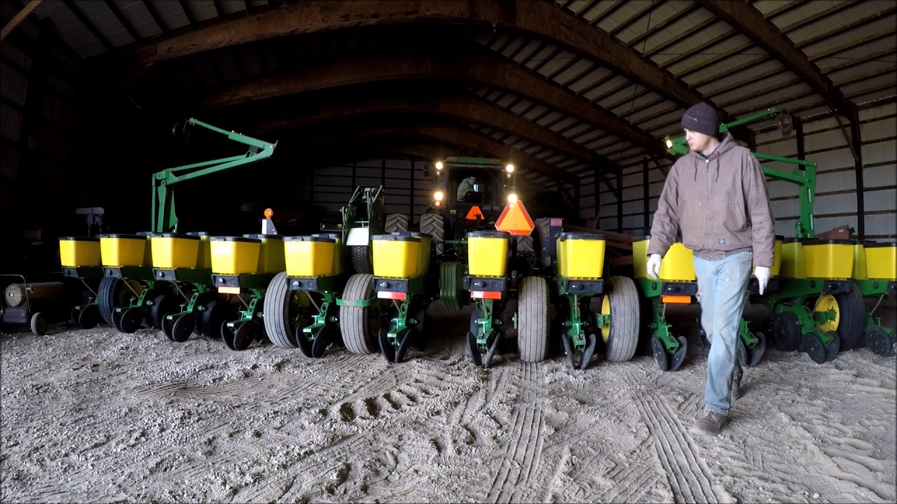 Folding John Deere 1760 Out In Realtime For Maitenance