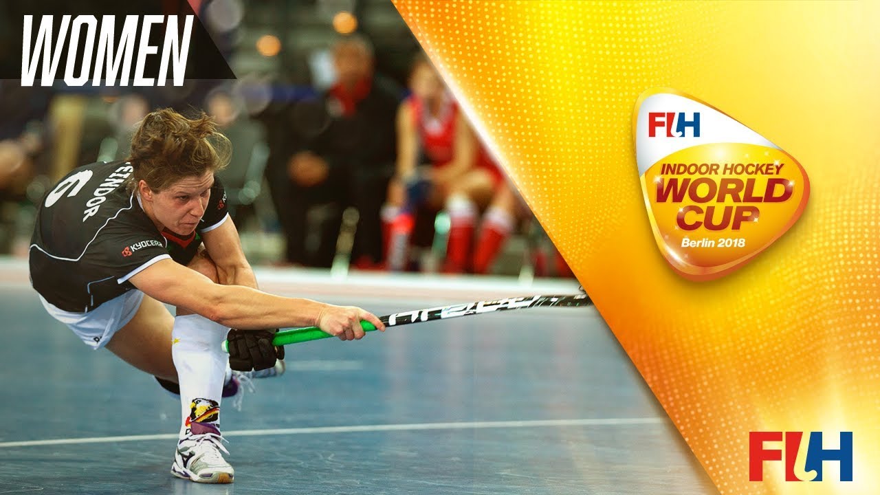Ukraine v Belarus - Indoor Hockey World Cup - Women's Bronze Medal Match