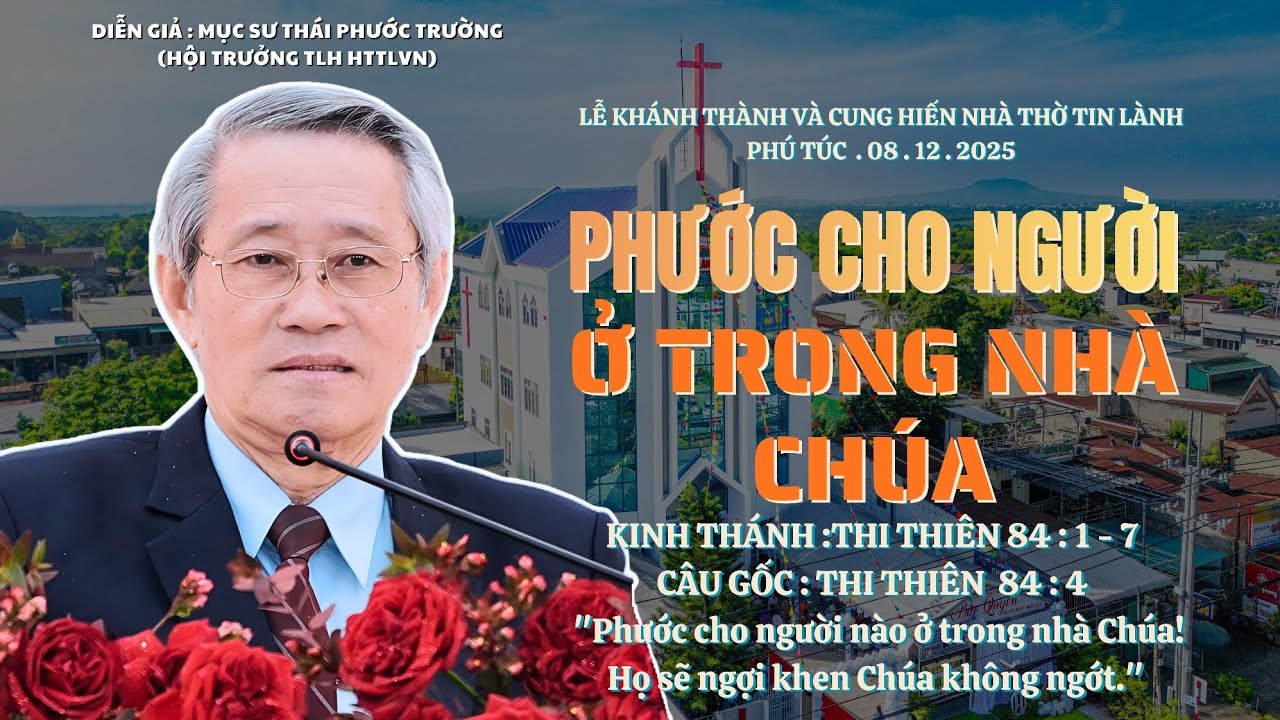 Mục sư Thái Phước Trường | Phước Cho Người Ở Trong Nhà Chúa | Bài Giảng Tin Lành 