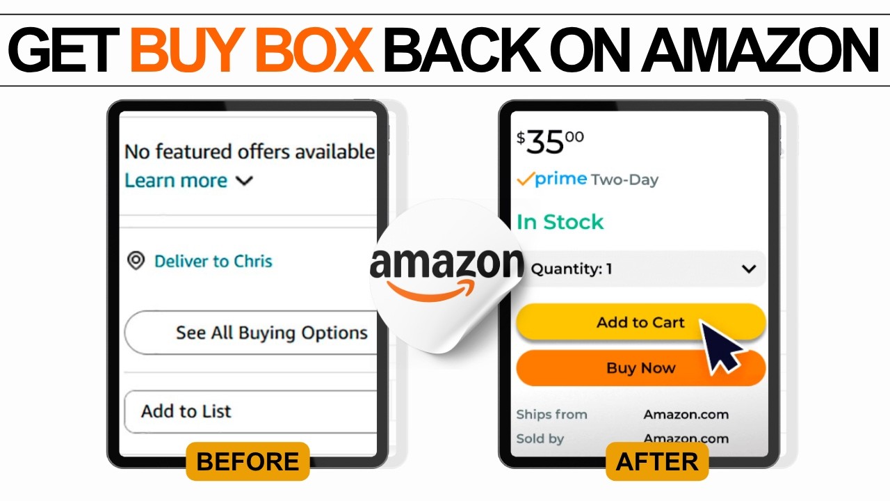How To Recover Lost Buy Box on Amazon (No Featured Offer Available?)