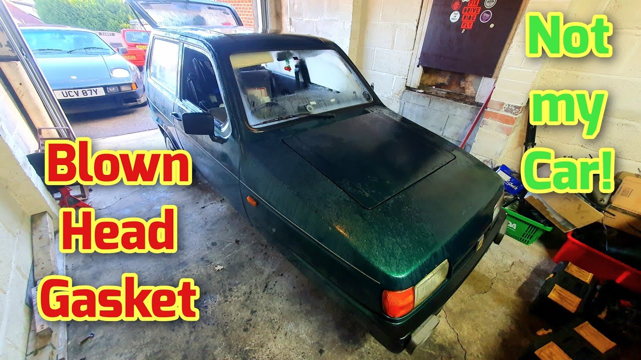 Blown Head Gasket - Reliant Robin