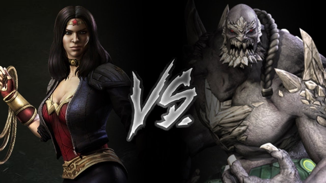 Injustice Gods Among Us - Wonder Woman Vs. Doomsday (VERY HARD)