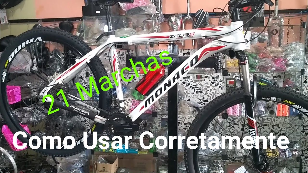 Como usar Corretamente a Marcha (Transmissão da Bicicleta)21v Com Elias Morales