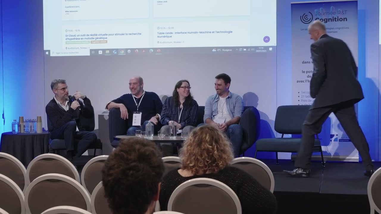 Table ronde de la sessions Interface Humain-Machine et Technologie Numérique