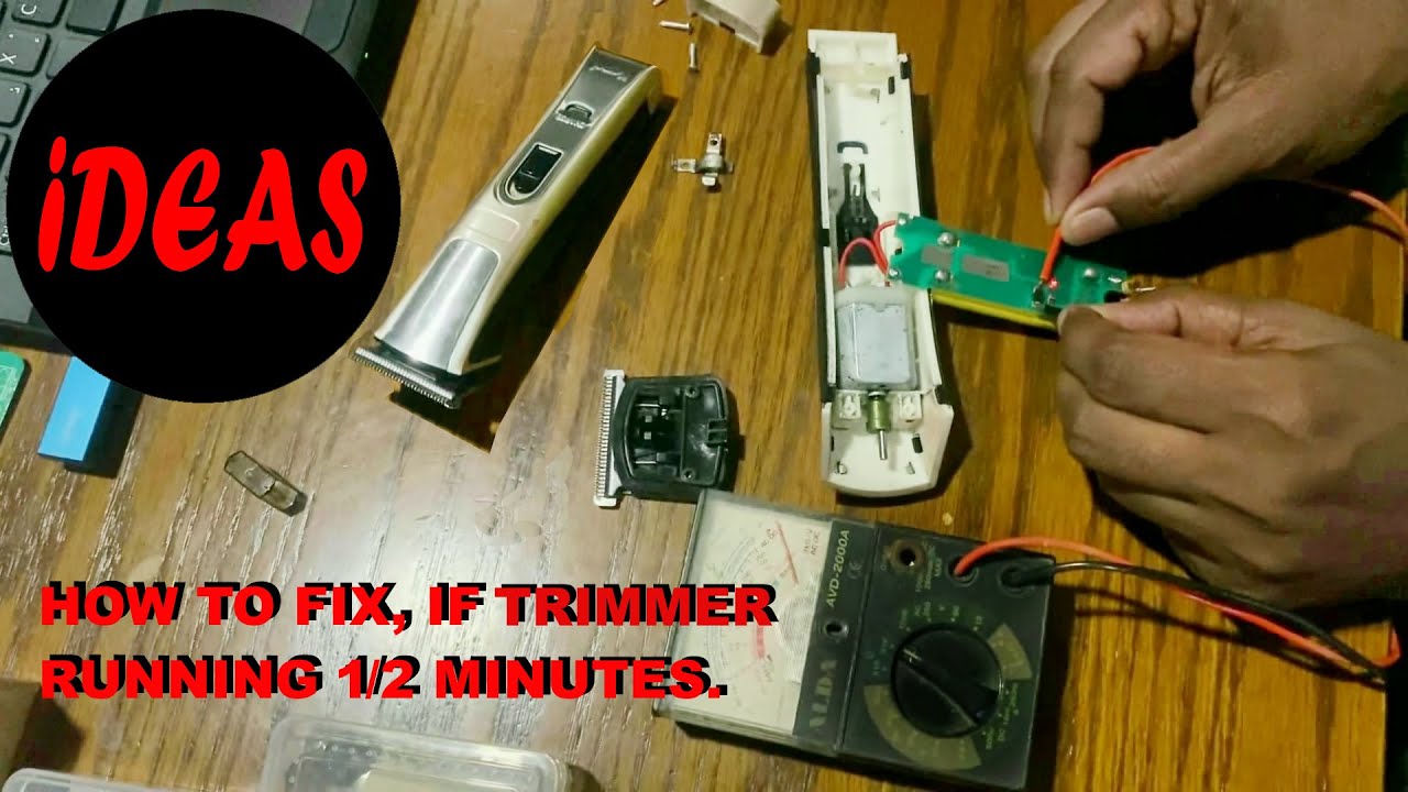 HOW TO FIX TRIMMER | IF RUNNING 01 OR 02 MINUIT'S | iDEAS