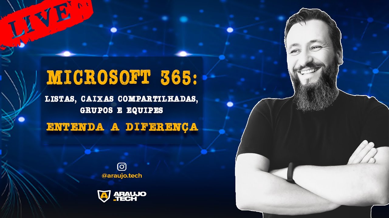 Aula #07 - Microsoft 365 - Entenda a diferença entre Listas, Caixas Compartilhadas, Grupos e Equipes
