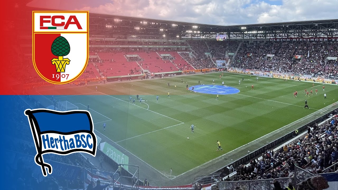 FC Augsburg - Hertha BSC WWK-Arena Augsburg Bundesliga 21/22