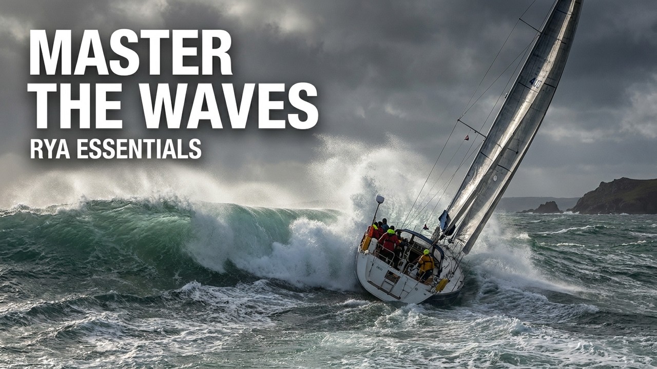 Waves Ideal for RYA Day Skipper - RYA Yachtmaster and the RYA World Sailing Offshore Safety Course
