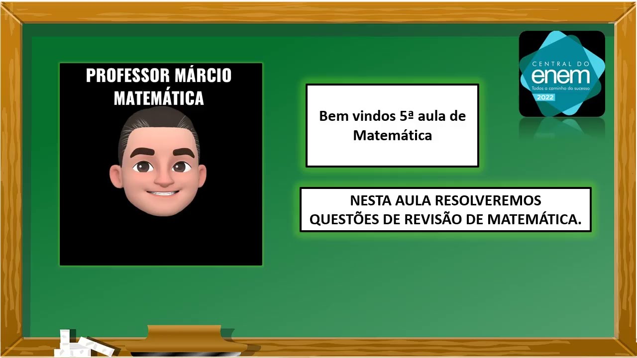 QUESTÕES DE REVISÃO DE MATEMÁTICA