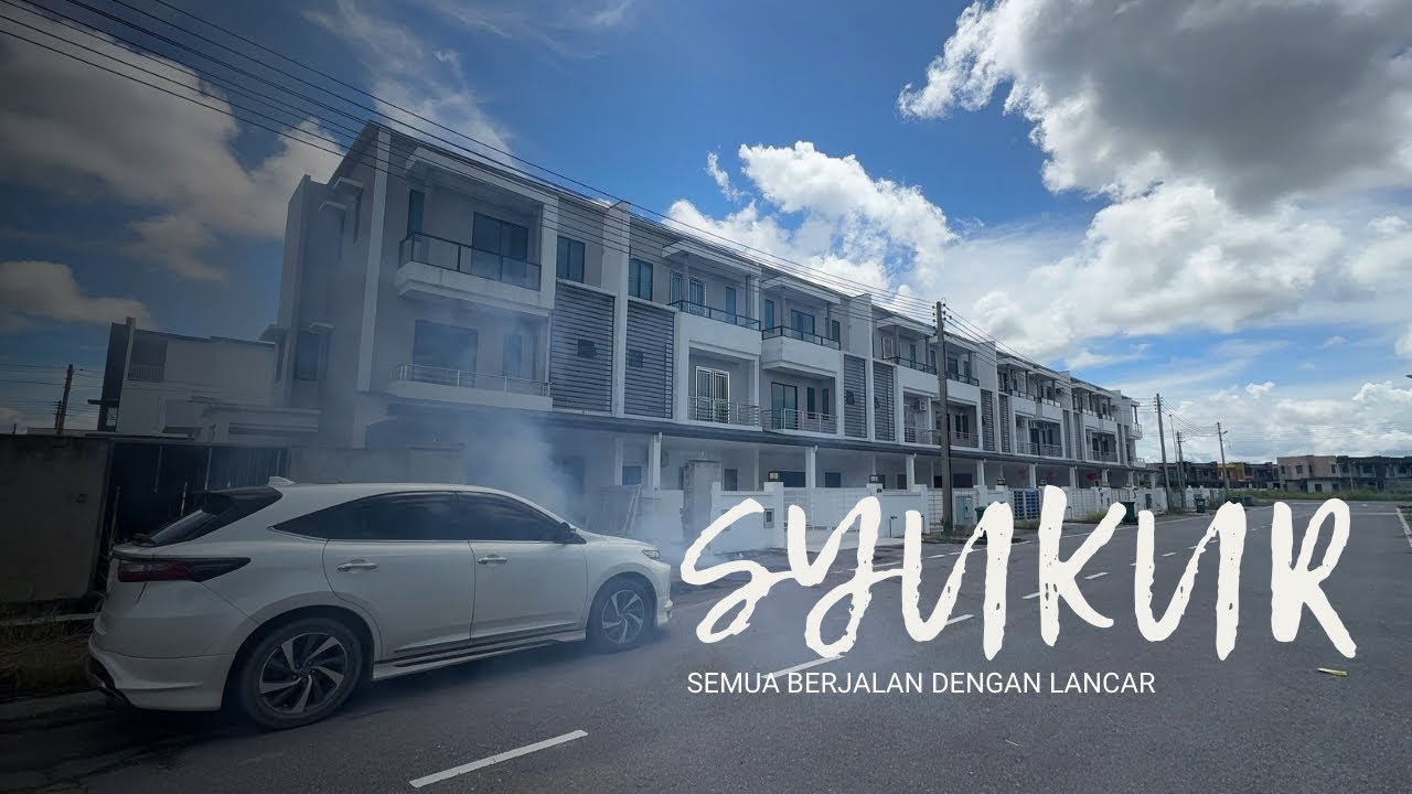 SYUKUR SEGALA URUSAN PINDAH RUMAH BERJALAN DENGAN LANCAR….