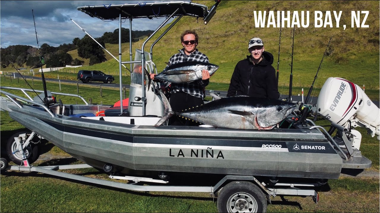 Epic Bluefin Tuna Catch & DIY Poke Bowls Adventure at Waihau Bay!