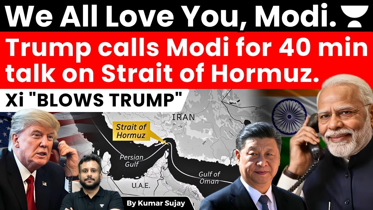 Why did Trump call PM Modi? Inside the Iran war emergency talk on Hormuz