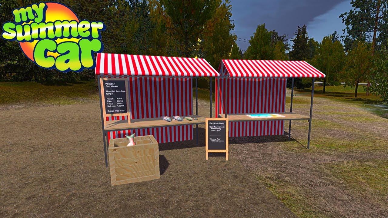 ŁOWIENIE I SPRZEDAŻ RYB - FISHING TRIP - My Summer Car #52 | Radex