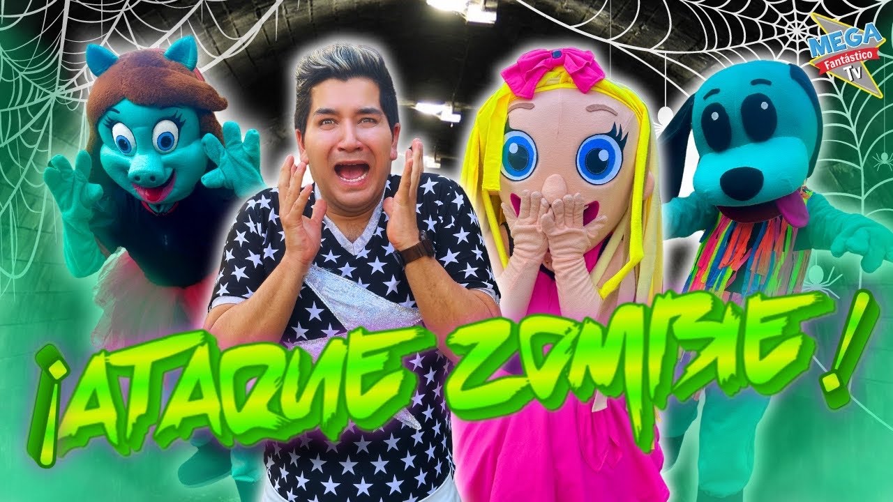 Ataque Zombie! - Max y Candy son Zombies - Megafantastico Tv