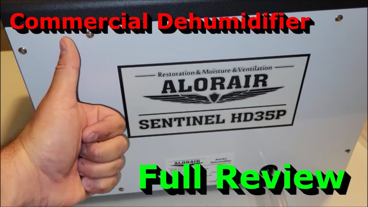 Осушитель воздуха ALORAIR Sentinel HD35P &mdash; полное тестирование и обзор &mdash; коммерческий класс