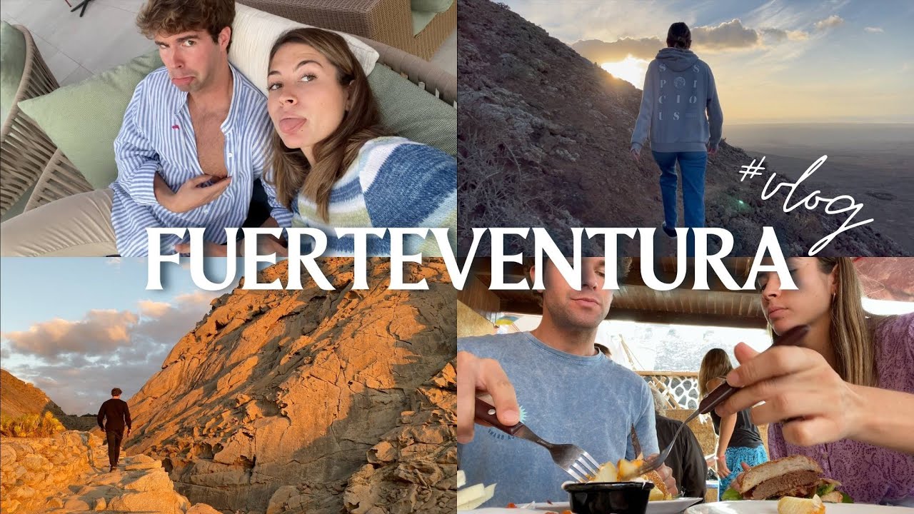#VLOG/ Fuerteventura (subimos a un volcán, buceo, vela y mucho más)