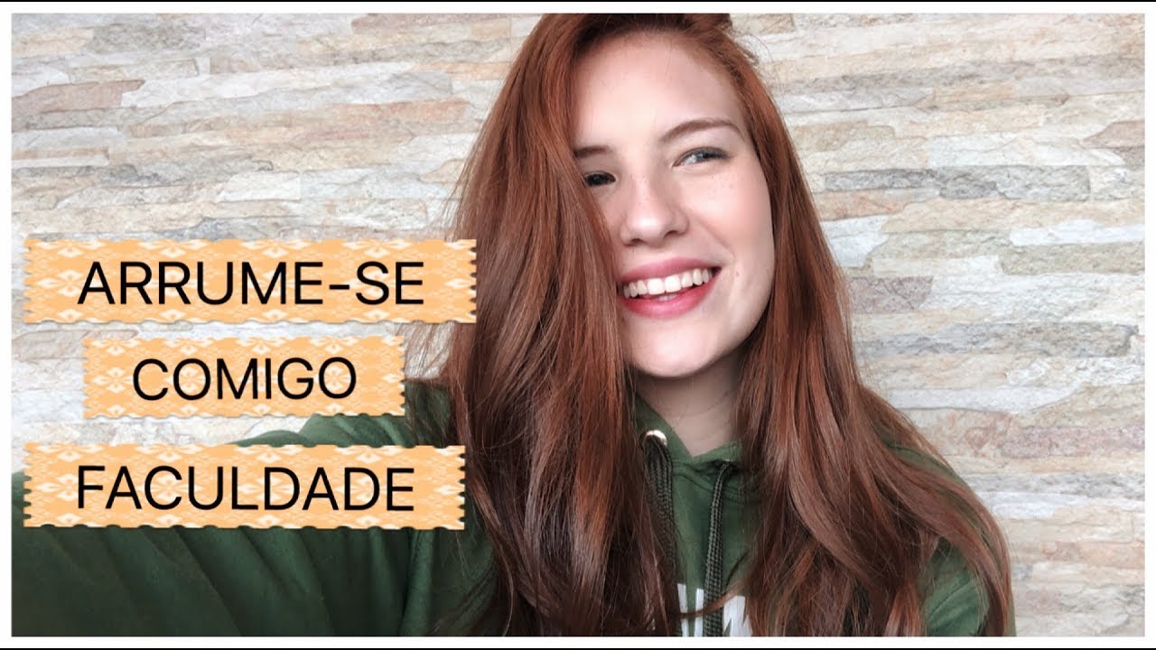 ARRUME-SE COMIGO PARA A FACULDADE