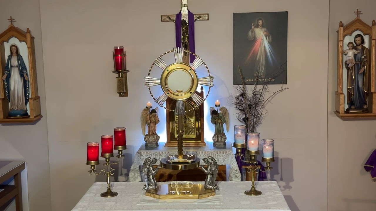 LIVE Eucharistic Adoration - Sisters of Divine Mercy