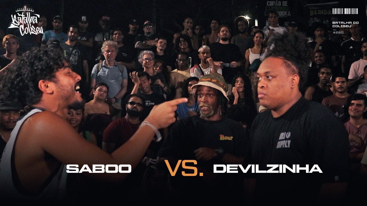 (MUITA RIMA!🔥) DEVILZINHA X SABOO(SP) - 1&ordf; FASE - BATALHA DO COLISEU - EDI&Ccedil;&Atilde;O BATE VOLTA #260