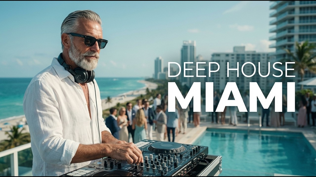 Miami Beach Sunset Mix 2026 🌴 Best Tropical Deep House & Chillout Lounge 2025 🌅 Summer Vibes