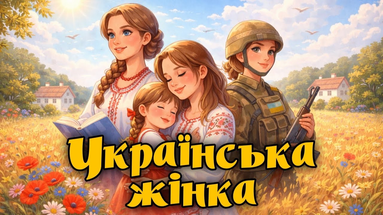 Хто така українська жінка? 💛 Мультфільм для дітей | UKRAЇNKA AI 