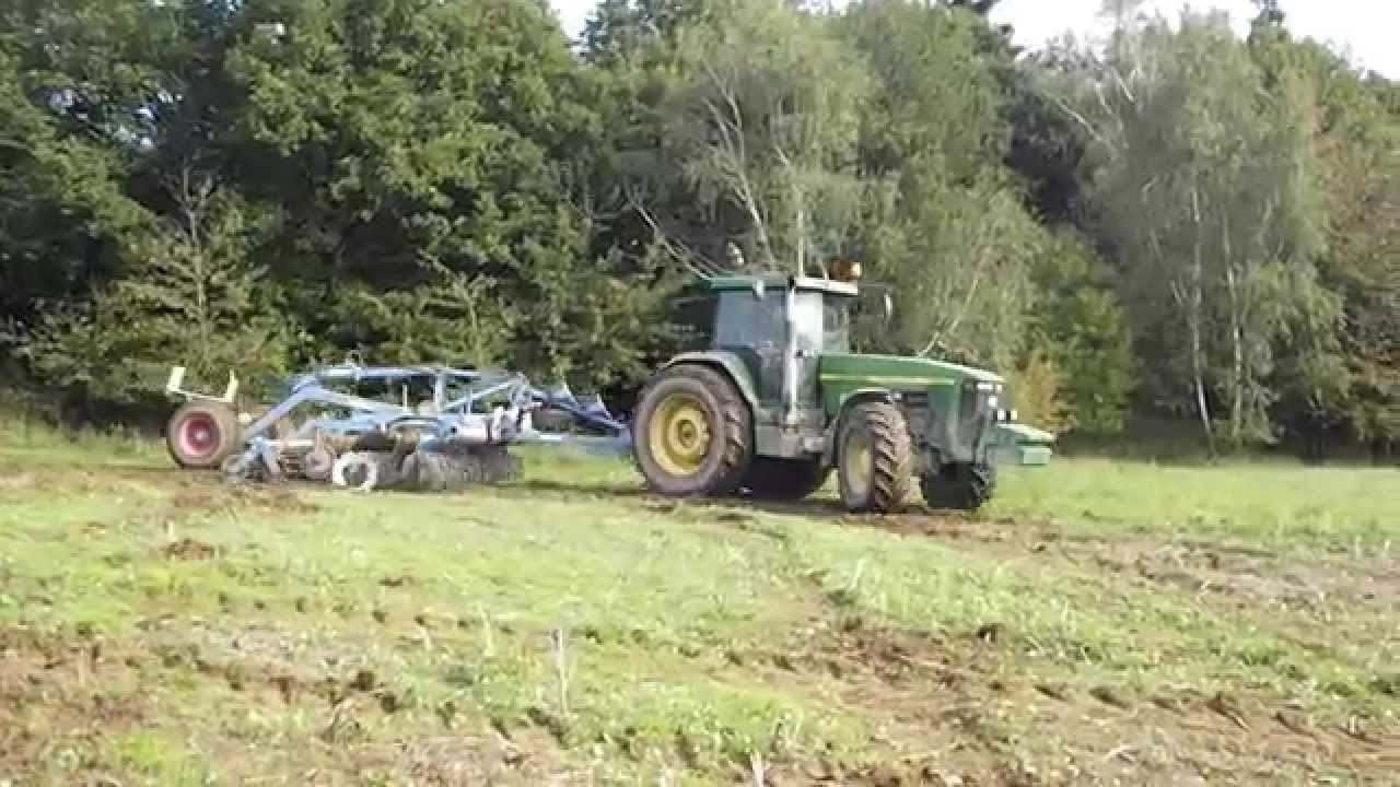 John Deere 8200 & Lemken Rubin 9 /HD/