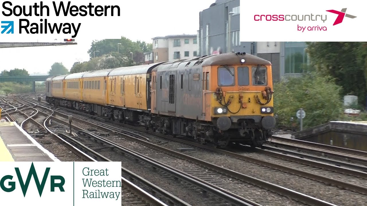 Evening Trains at Eastleigh, SWML - 28th August 2024