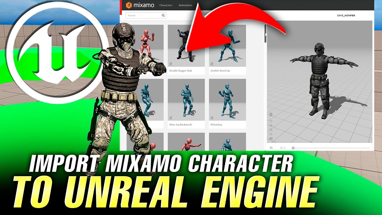 How to Import and Retarget Mixamo Animations in Unreal Engine 5