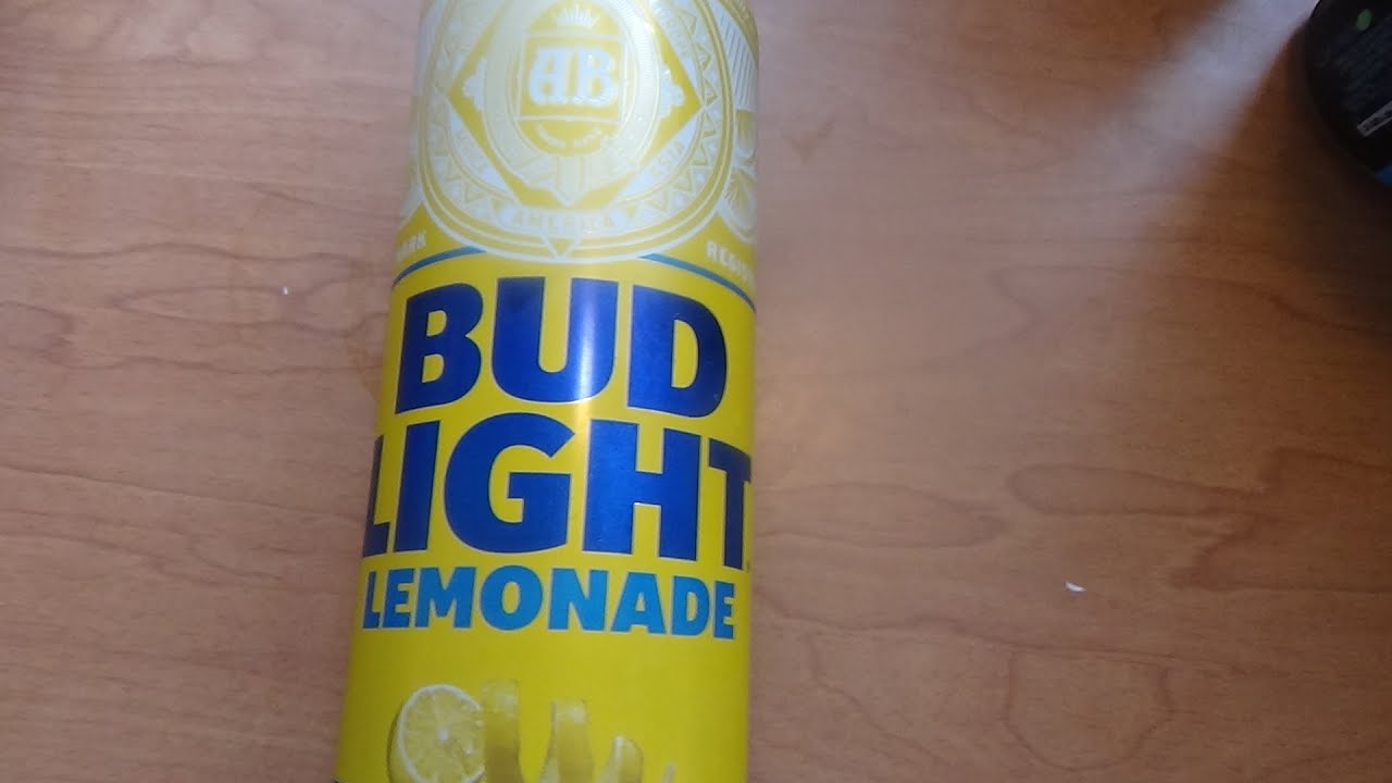 ASMR Drinking Bud Light Lemonade