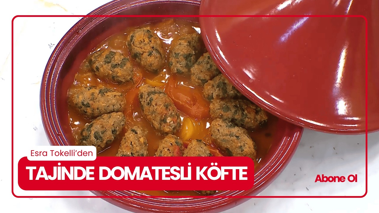🔥 Tajinde Domatesli Köfte – Fas Mutfağından Sofraya Güçlü Bir Ana Yemek