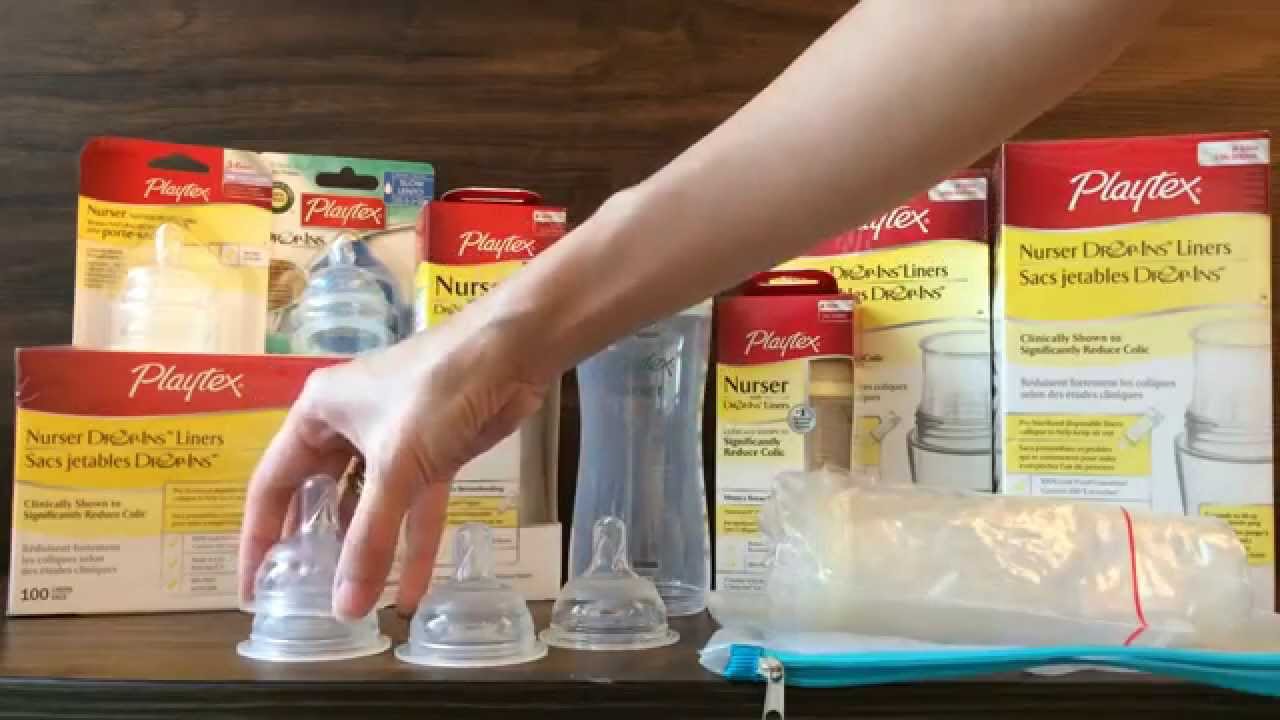 Playtex Baby Bottle for Travel! (Easy carry to numerous feeding time)