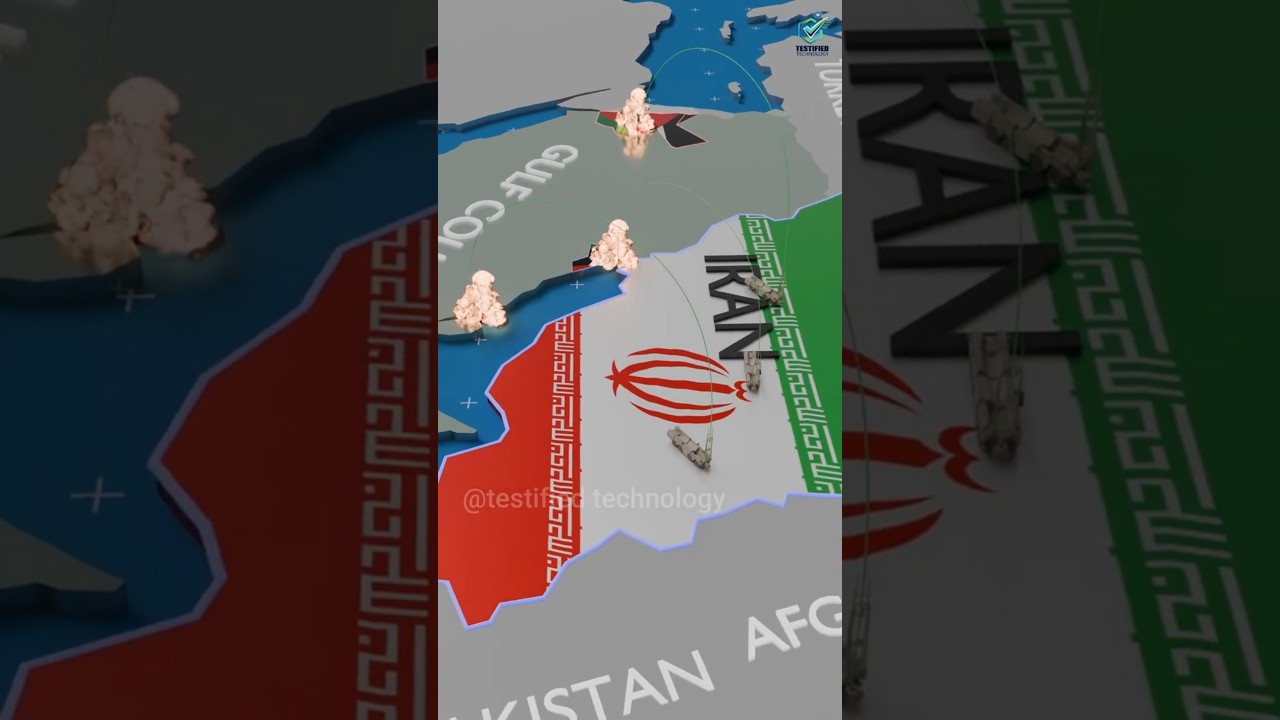 Iran's Biggest Attack Yet? U.S. Bases Hit Across 3 Countries! Iran vs US war