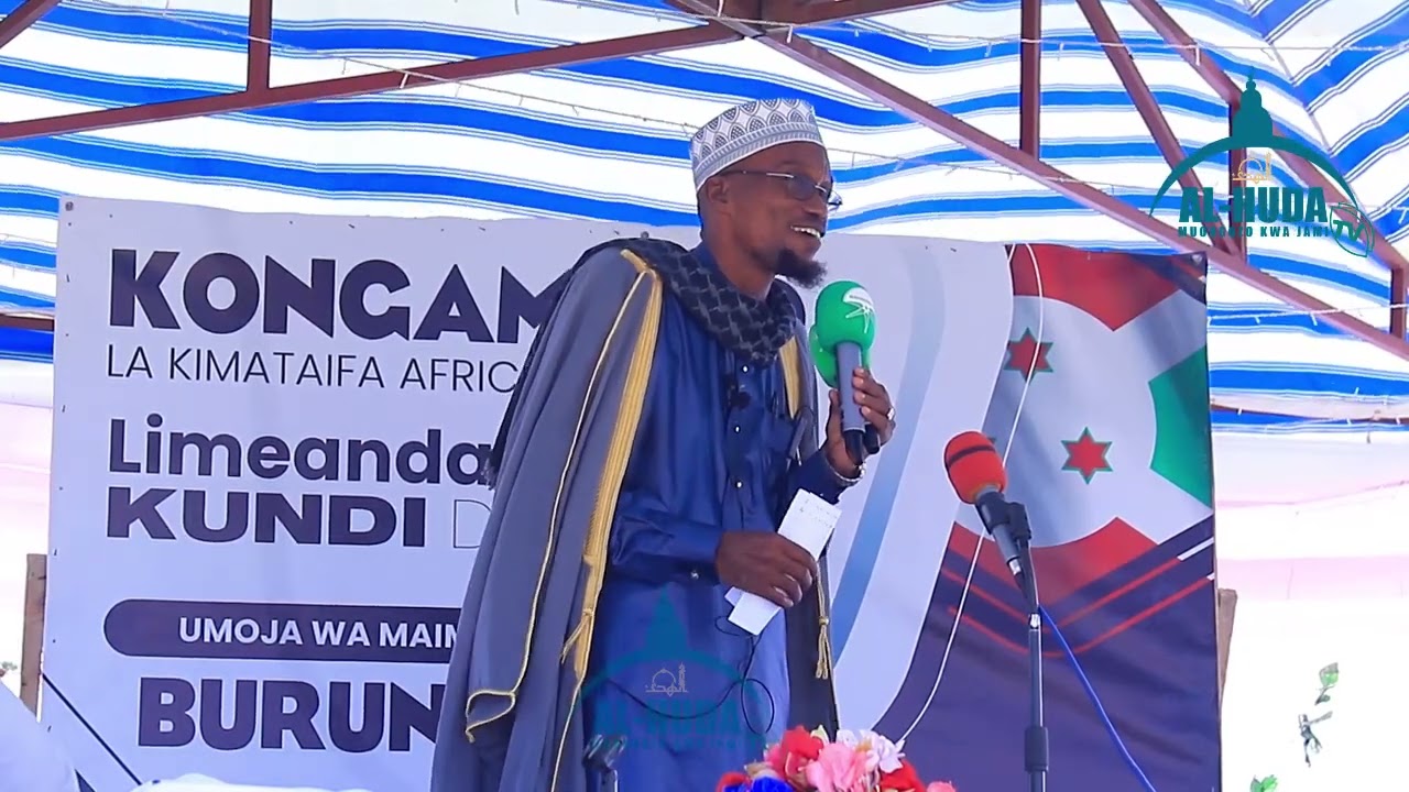 Sheikh Djamali Swaleh KONGAMANO BURUNDI Tutengeneze Niya Zetu