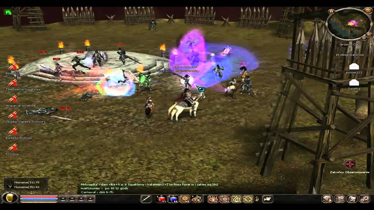 Wojna TropaDeElita vs AgonyOfDeath Gromo Metin2.pl