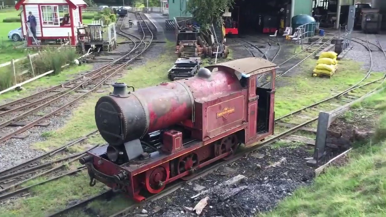 E.E. Baguley Golspie - Running at Amerton Railway
