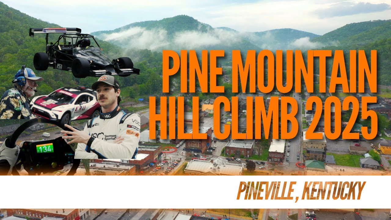 Pine Mountain Hill Climb 2025 : 1000HP Electric Car : Conner Martell