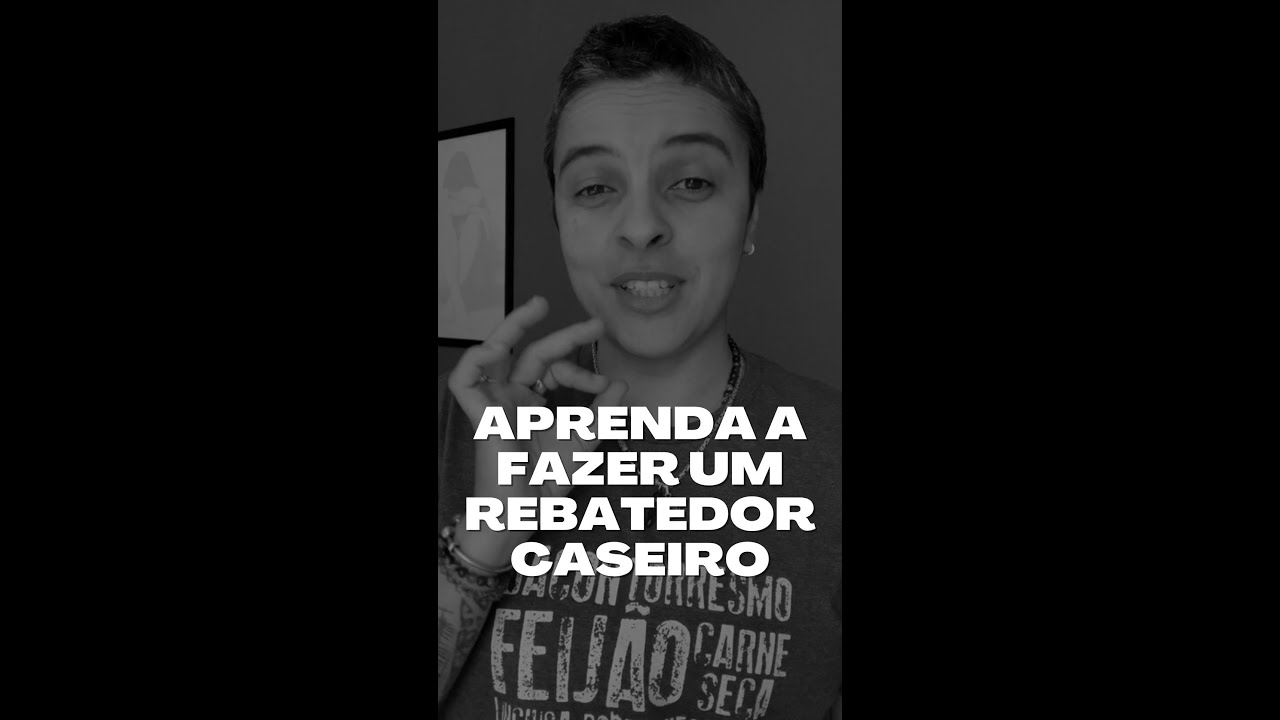 Aprenda a fazer Rebatedor Caseiro
