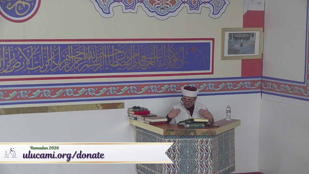 Ulu Cami Ramadan 2026 Day 3 - Isha - 02/21-2026