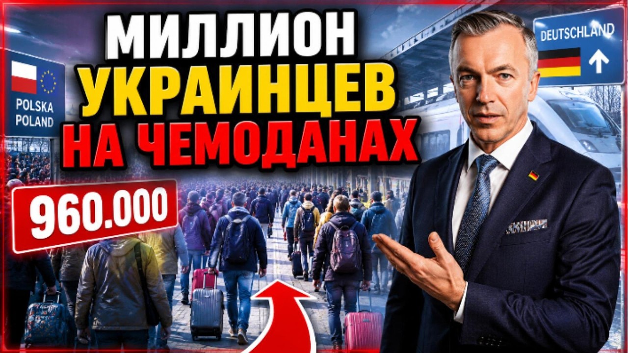 Почти миллион украинцев хлынут в наши социальные системы &mdash; доклад спецслужб уже бьёт тревогу