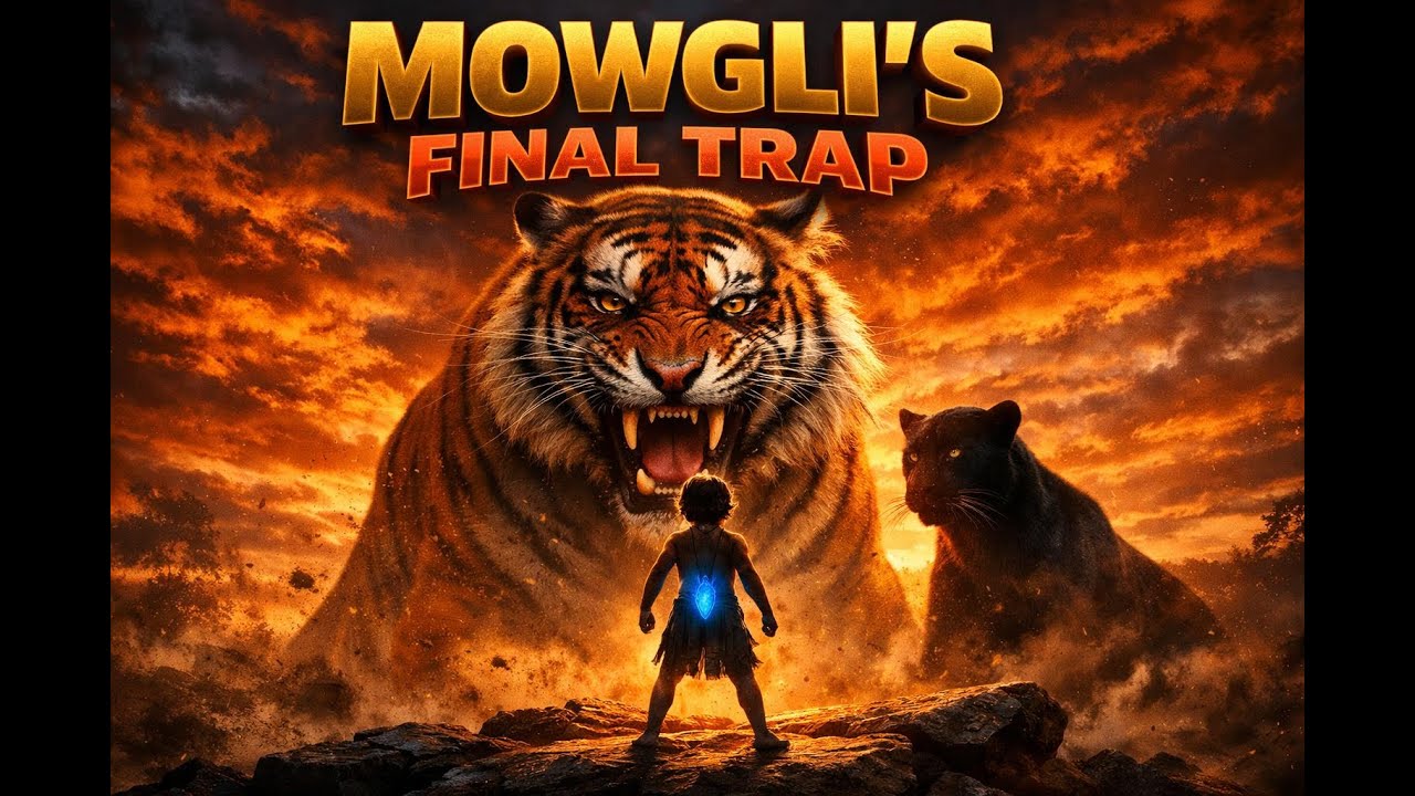 MOWGLI: THE RISE OF THE JUNGLE GUARDIAN | 11-MINUTE CINEMATIC ADVENTURE#3danimtion#sherekhan#mowgli