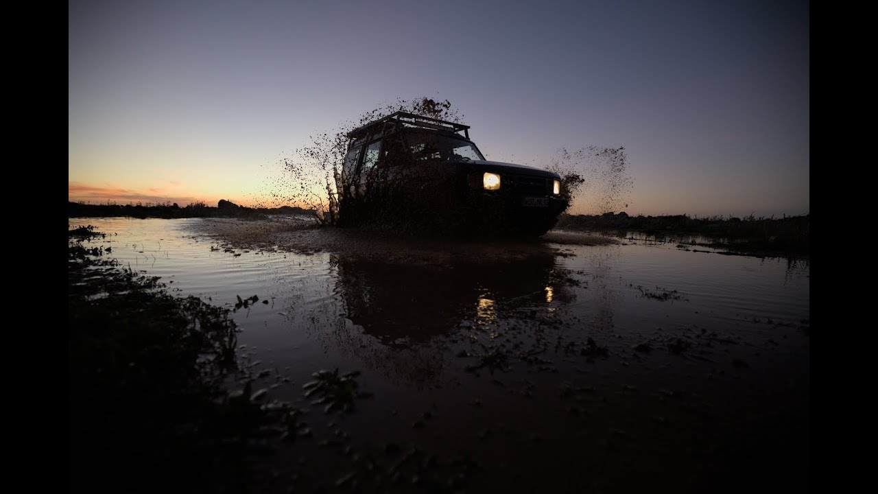 Offroad an der Küste von Sizilien