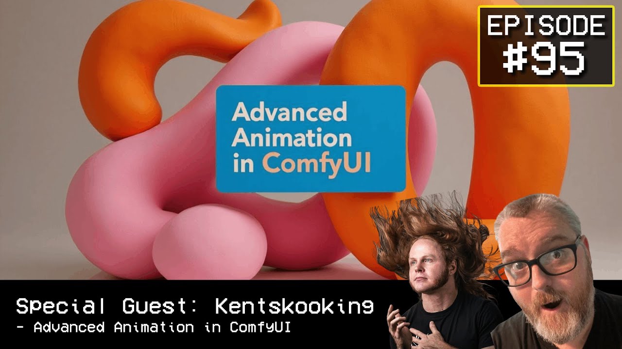 Advanced Animation in ComfyUI with Kentskooking | Creative Exploration EP95