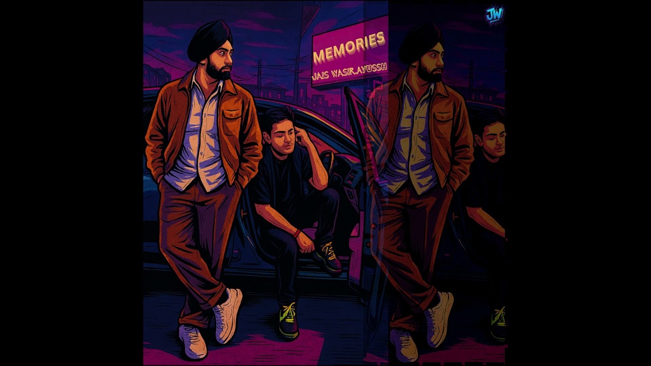 MEMORIES Jais Wasir . Ayussh (Official VISUALIZER )  Latest Punjabi Songs 2025