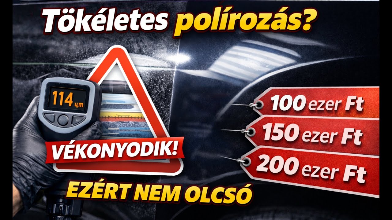 🚘Mi-Miért történik a polírozás során? Miért ennyi?💁Erre válaszolunk!👊