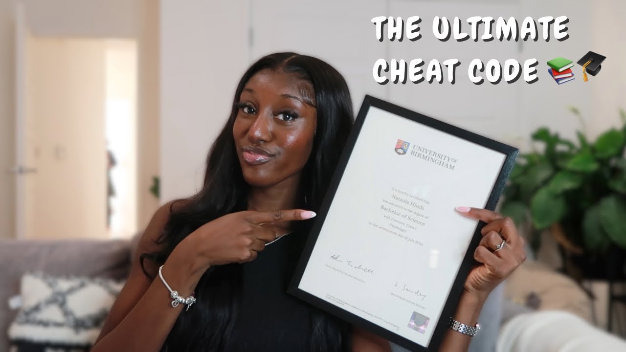 How I Achieved a 1st Class Degree with MINIMAL Stress l Natania Hinds