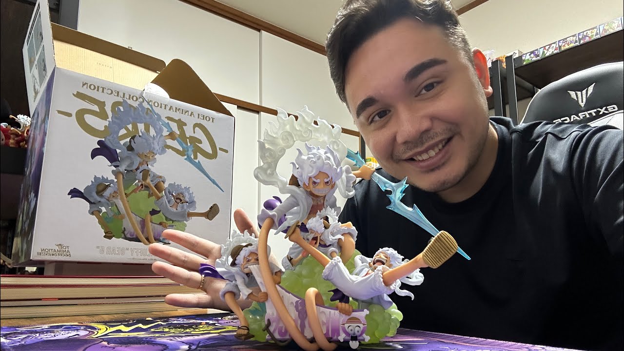 Unboxing One Piece Toei Animation Collection Gear 5 Figure