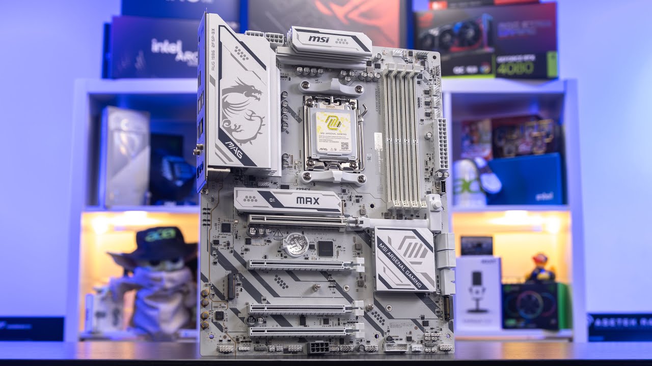 A GORGEOUS B850 BOARD! - MSI MAG B850 GAMING PLUS MAX WIFI - Unboxing & Overview! [4K]